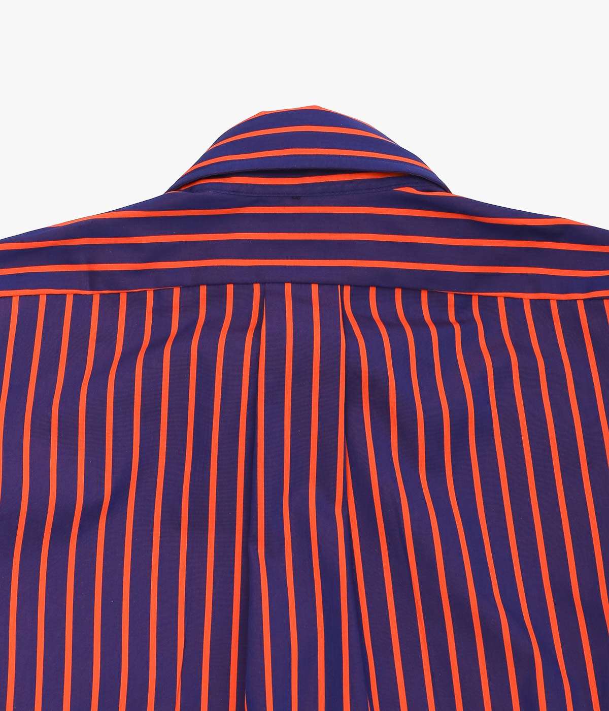 INDIVIDUALIZED SHIRTS ''BROAD STRIPE(ATHLETIC FIT BUTTON DOWN SHIRT)'' (ORANGE)