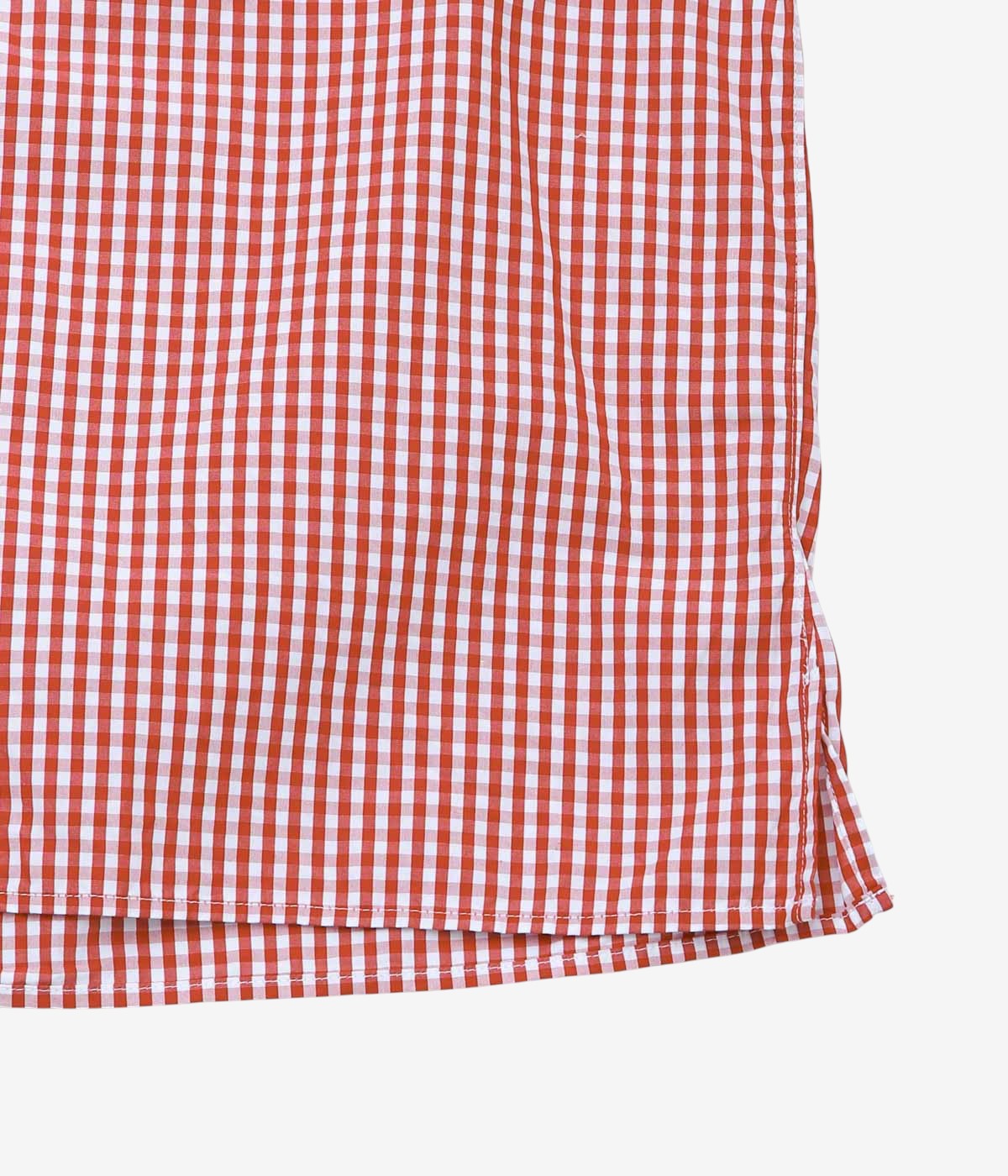 INDIVIDUALIZED SHIRTS "GINGHAM CHECK CAMP COLLAR S/S" (RED)