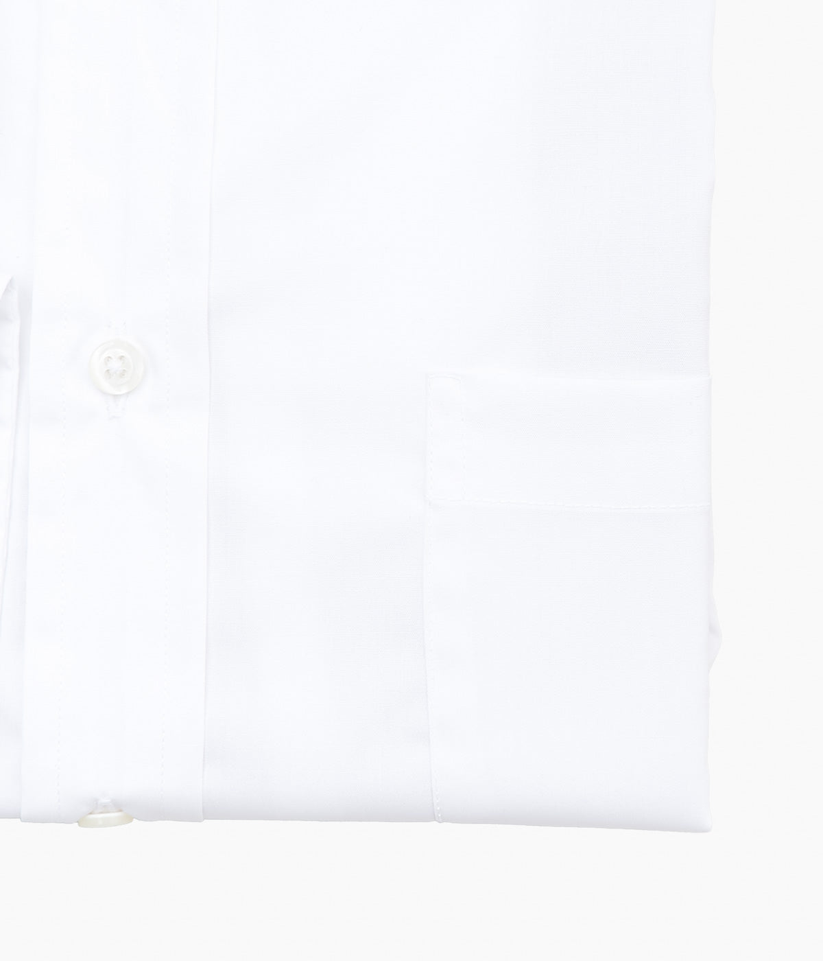 INDIVIDUALIZED SHIRTS ''IMPERIAL BLOAD CLOTH (STANDARD FIT JFK COLLAR SHIRT)''(WHITE)