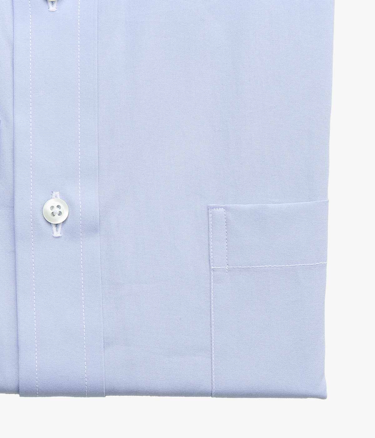 INDIVIDUALIZED SHIRTS ''IMPERIAL BROAD CLOTH(CLASSIC FIT JFK COLLAR SHIRT)'' (BLUE)