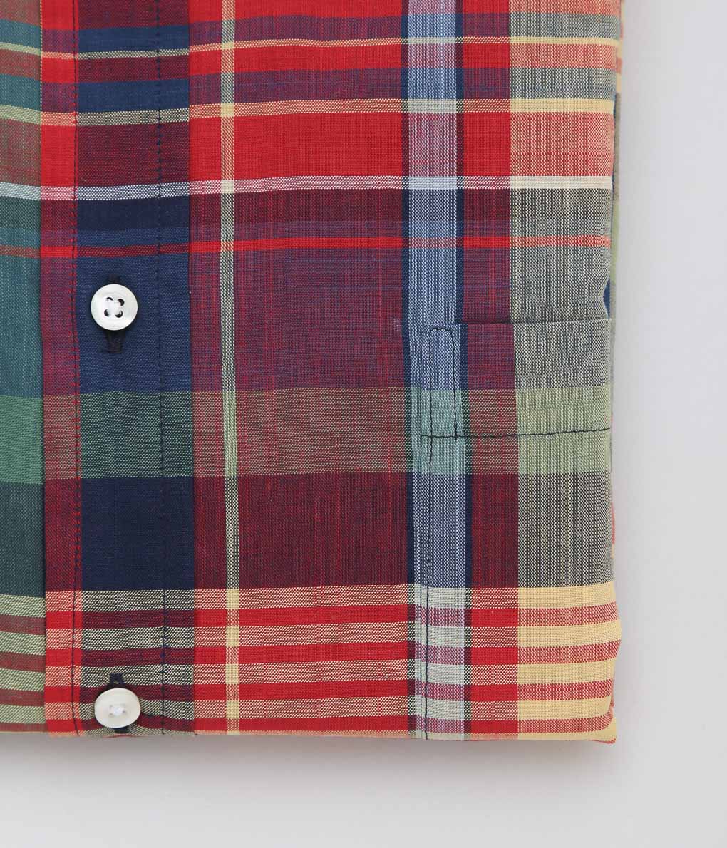 INDIVIDUALIZED SHIRTS ''LIMITED MADRAS(CLASSIC FIT BUTTON DOWN SHIRTS)'' (MULTI)