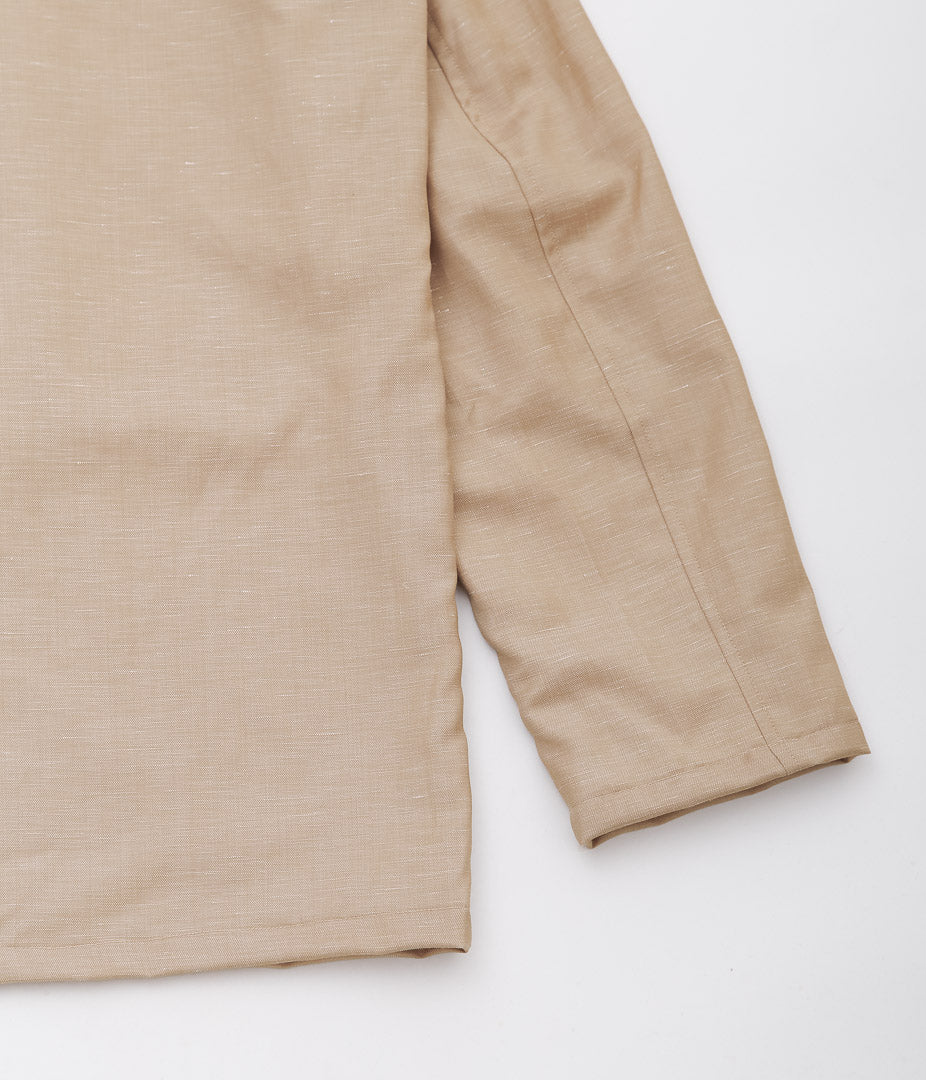 INDIVIDUALIZED SHIRTS ''LOUNGER JACKET'' (BEIGE) – THE STORE