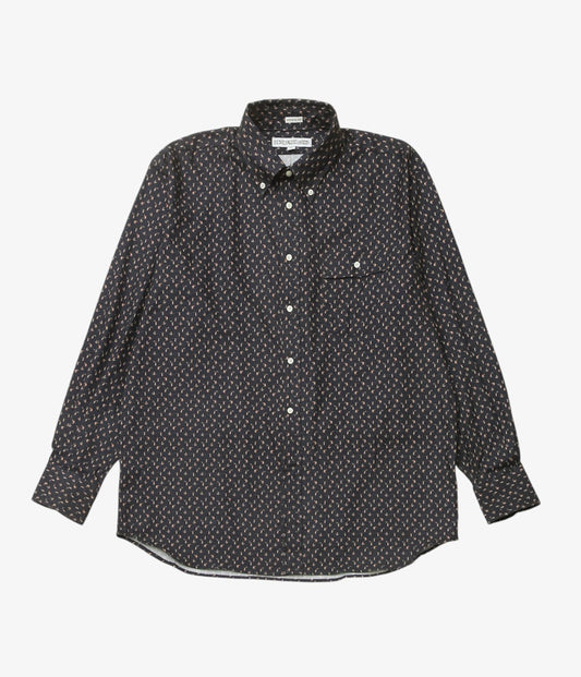 INDIVIDUALIZED SHIRTS ''MALLARD(ATHLETIC FIT SPORT B.D.SHIRT)'' (BLACK)