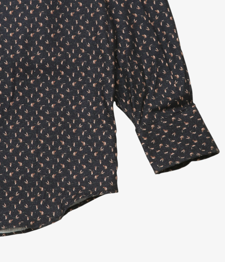 INDIVIDUALIZED SHIRTS ''MALLARD(ATHLETIC FIT SPORT B.D.SHIRT)'' (BLACK)