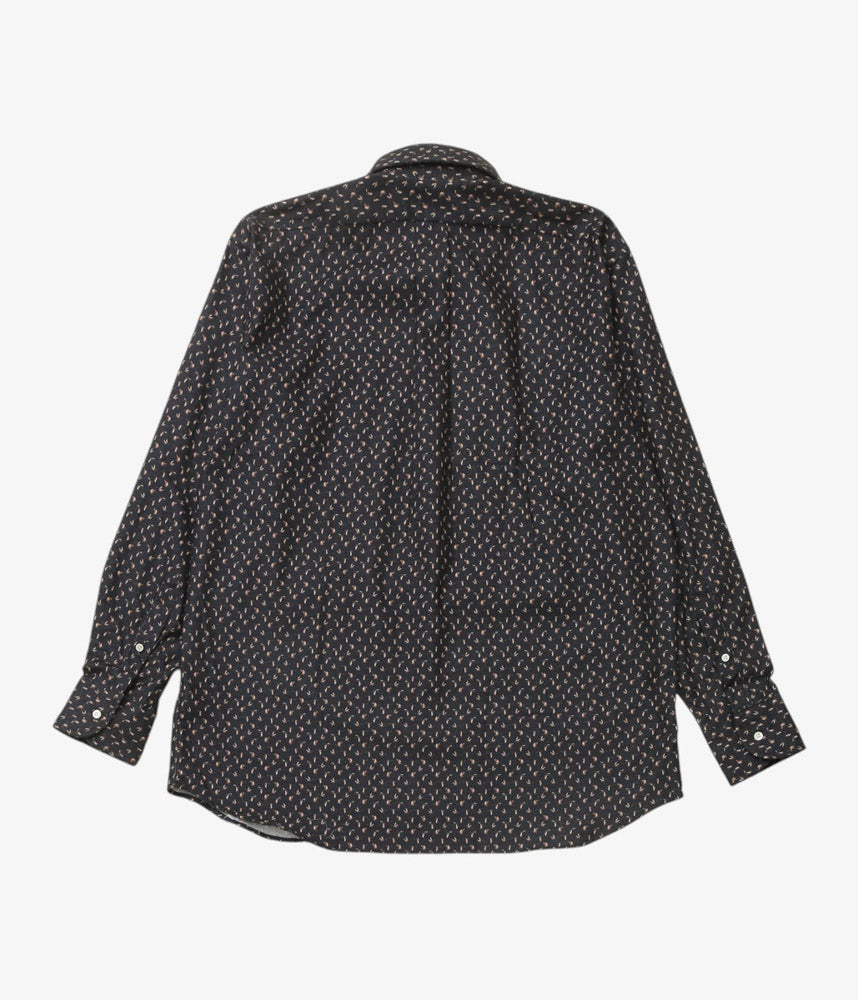 INDIVIDUALIZED SHIRTS ''MALLARD(ATHLETIC FIT SPORT B.D.SHIRT)'' (BLACK)
