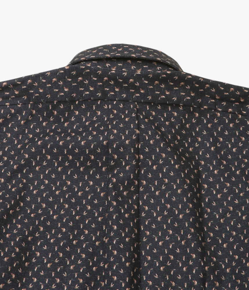 INDIVIDUALIZED SHIRTS ''MALLARD(ATHLETIC FIT SPORT B.D.SHIRT)'' (BLACK)