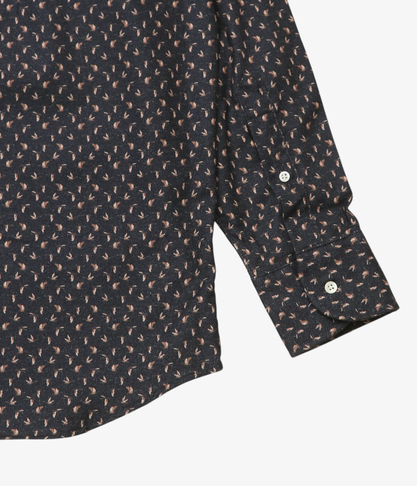INDIVIDUALIZED SHIRTS ''MALLARD(ATHLETIC FIT SPORT B.D.SHIRT)'' (BLACK)