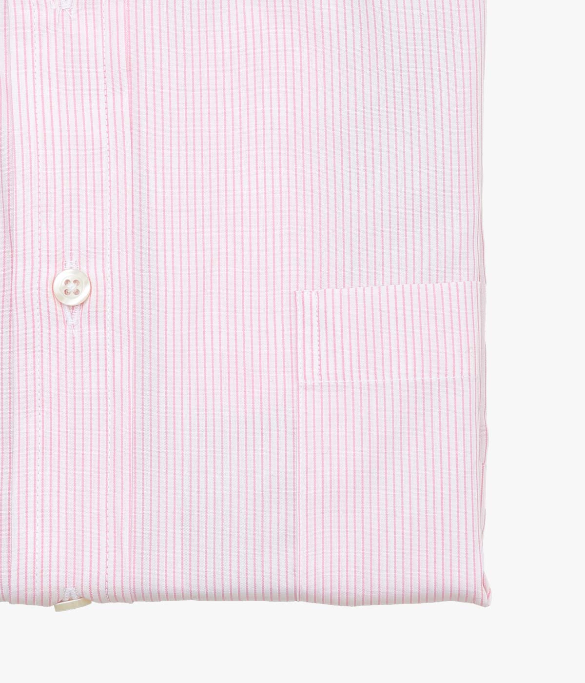 INDIVIDUALIZED SHIRTS ''PENCIL STRIPE (CLASSIC FIT BUTTON DOWN SHIRT)'' (PINK)
