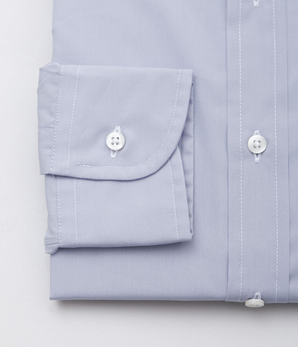 INDIVIDUALIZED SHIRTS ''PIMA BLOAD CLOTH (CLASSIC FIT H7SM MIDIUM SPREAD)'' (BLUE)