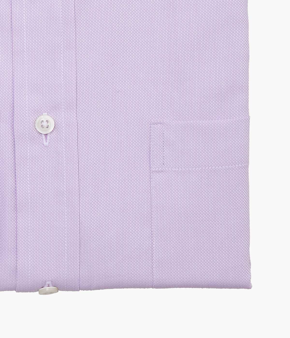 INDIVIDUALIZED SHIRTS ''PIMA DOBBY CLOTH(CLASSIC FIT BUTTON DOWN SHIRT)'' (LILAC)