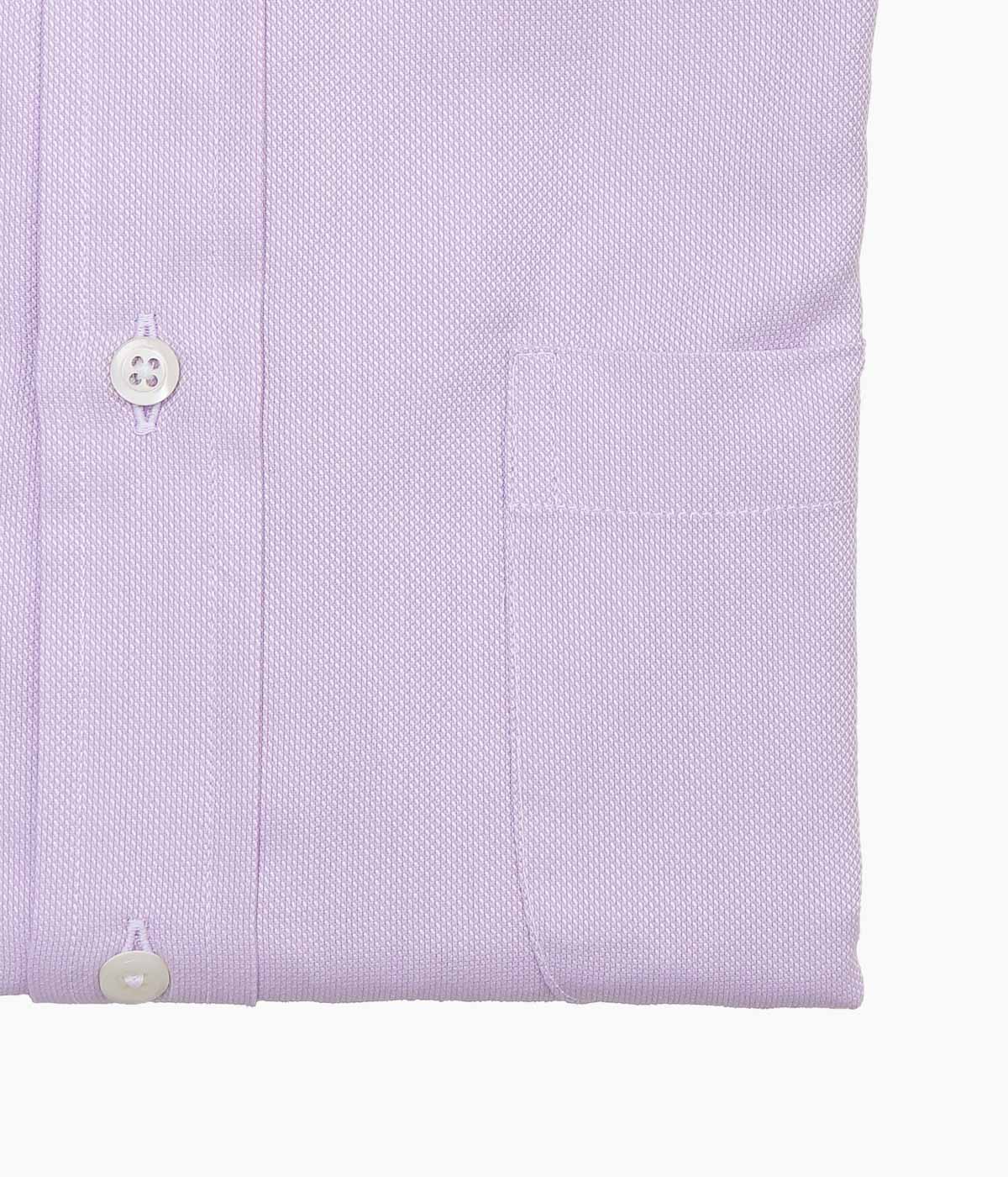 INDIVIDUALIZED SHIRTS ''PIMA DOBBY CLOTH(STANDARD FIT BUTTON DOWN SHIRT)'' (LILAC)