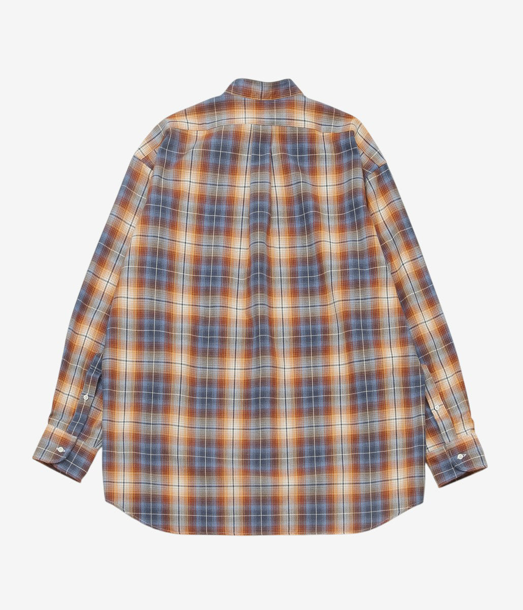 INDIVIDUALIZED SHIRTS ''POP OVER SHIRT'' (BROWN/BLUE)
