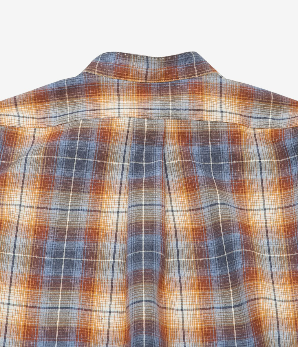 INDIVIDUALIZED SHIRTS ''POP OVER SHIRT'' (BROWN/BLUE)