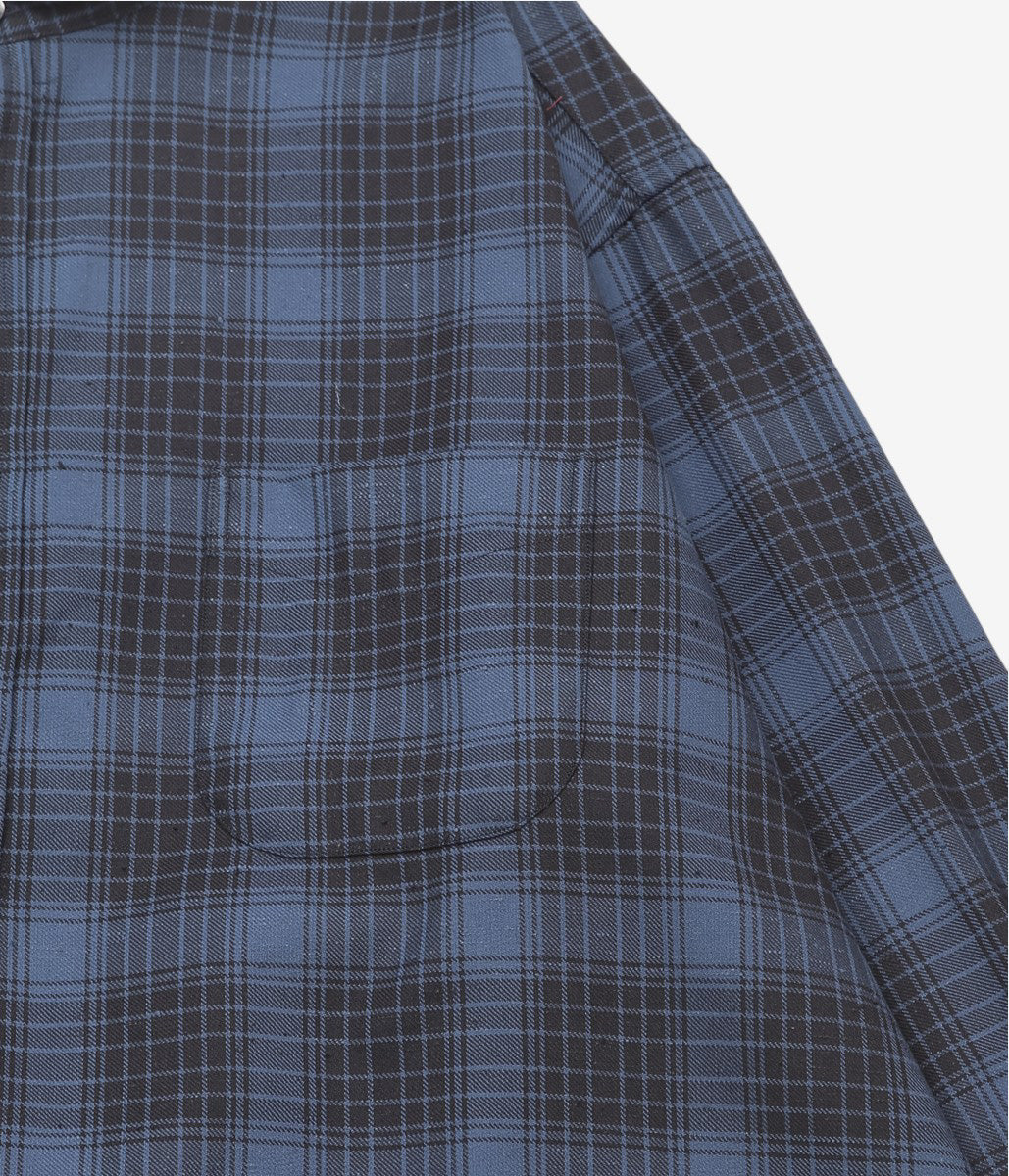 INDIVIDUALIZED SHIRTS ''POP OVER SHIRT'' (BLUE CHECK)