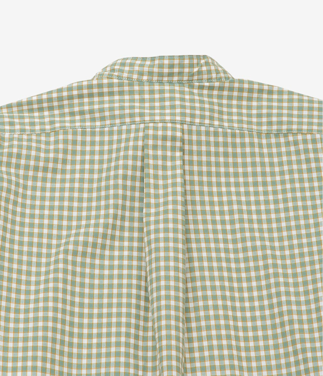 INDIVIDUALIZED SHIRTS ''POP OVER SHIRT'' (GREEN/WHITE)
