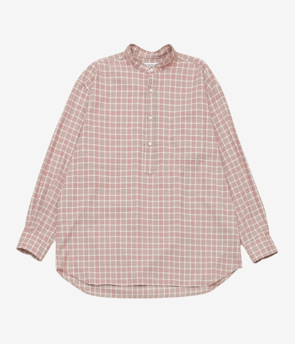 INDIVIDUALIZED SHIRTS ''POP OVER SHIRT'' (L.RED CHECK)