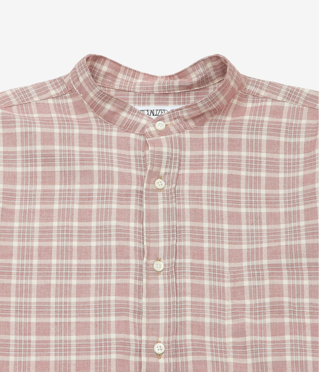 INDIVIDUALIZED SHIRTS ''POP OVER SHIRT'' (L.RED CHECK)