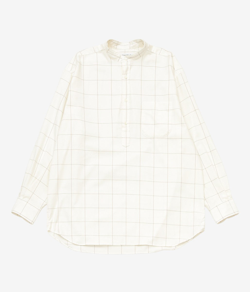 INDIVIDUALIZED SHIRTS ''POP OVER SHIRT'' (OFF WHITE)