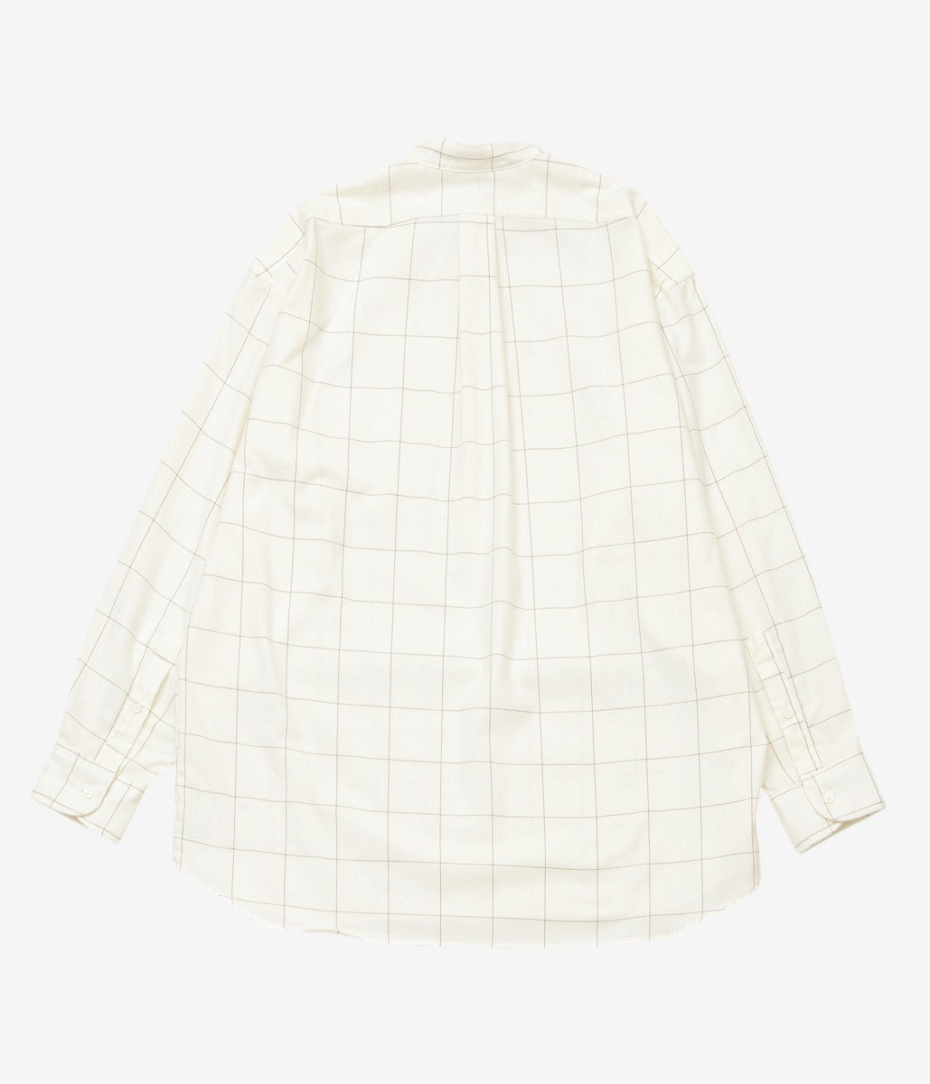 INDIVIDUALIZED SHIRTS ''POP OVER SHIRT'' (OFF WHITE)
