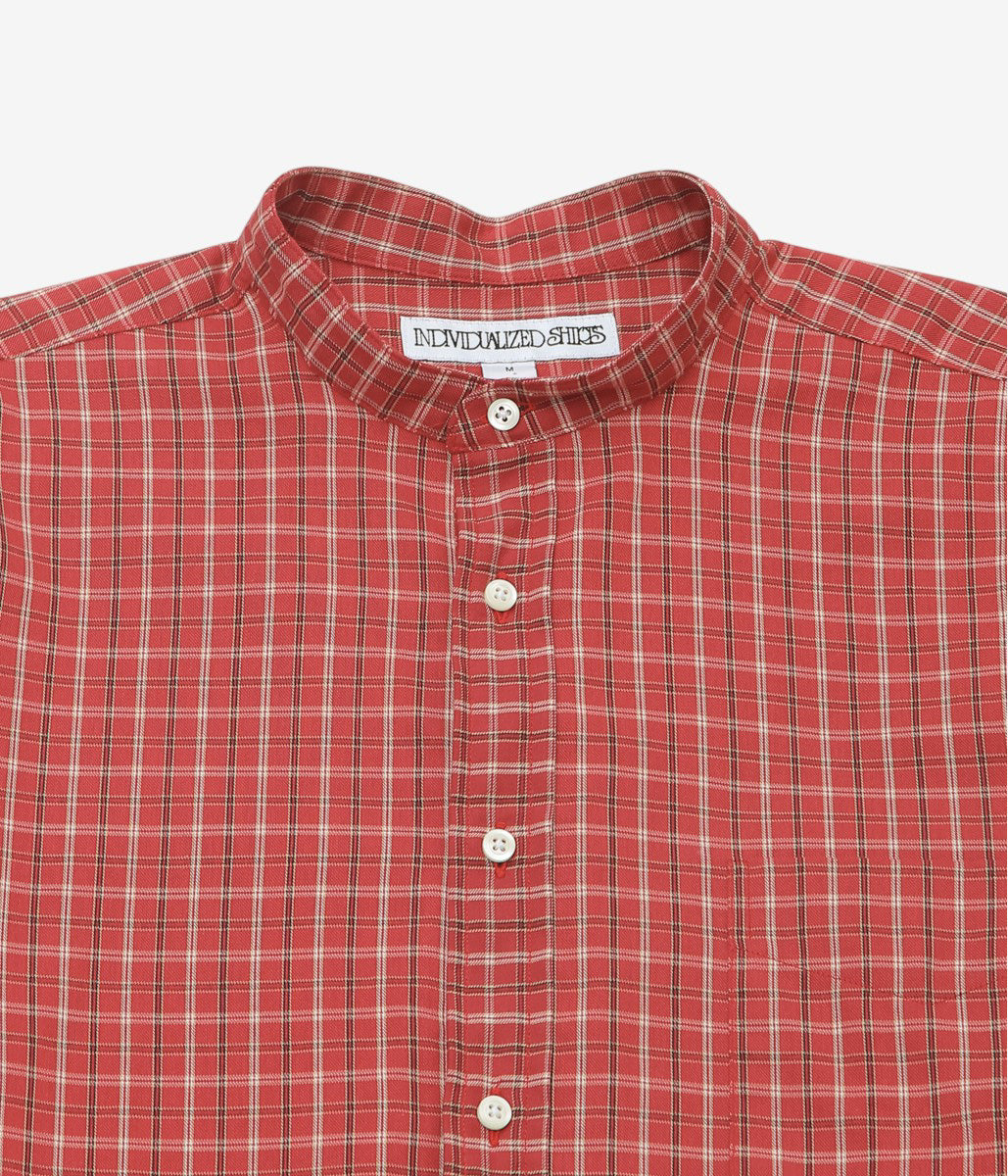 INDIVIDUALIZED SHIRTS ''POP OVER SHIRT'' (RED)