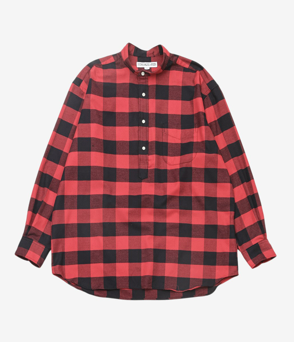 INDIVIDUALIZED SHIRTS ''POP OVER SHIRT'' (RED CHECK)