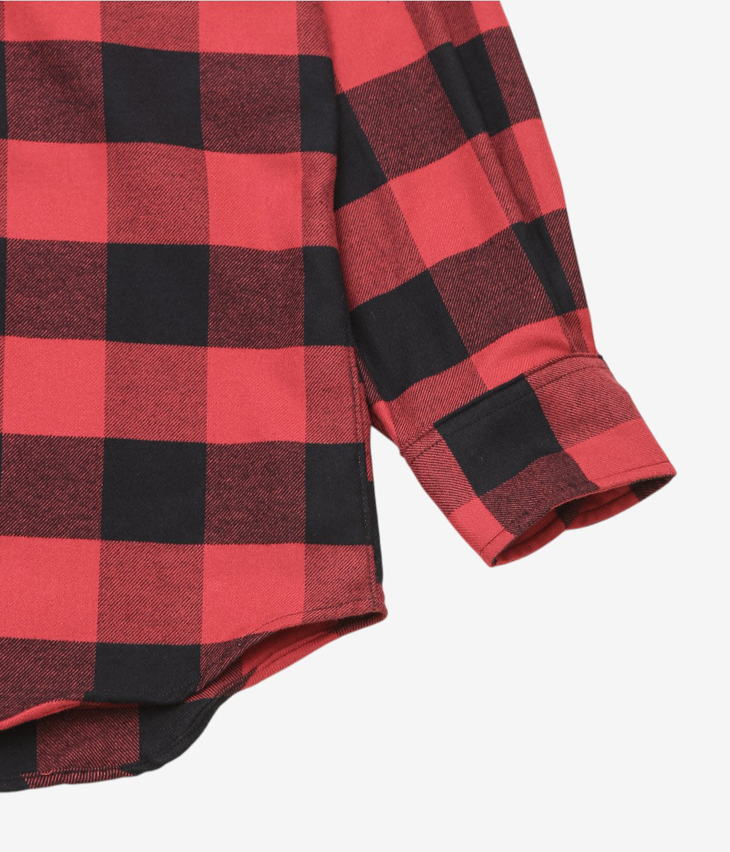 INDIVIDUALIZED SHIRTS ''POP OVER SHIRT'' (RED CHECK)