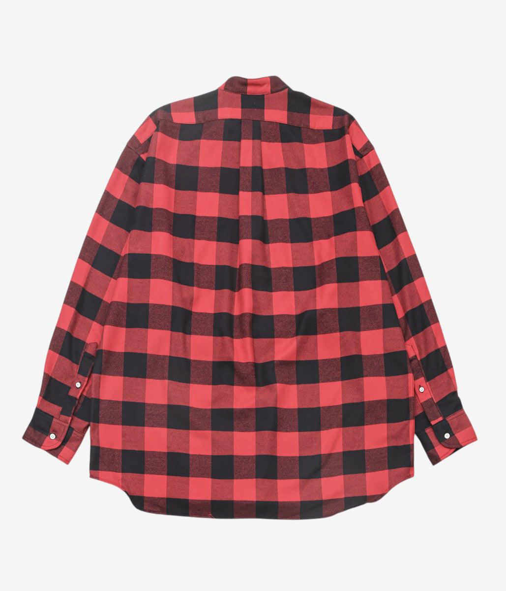 INDIVIDUALIZED SHIRTS ''POP OVER SHIRT'' (RED CHECK)