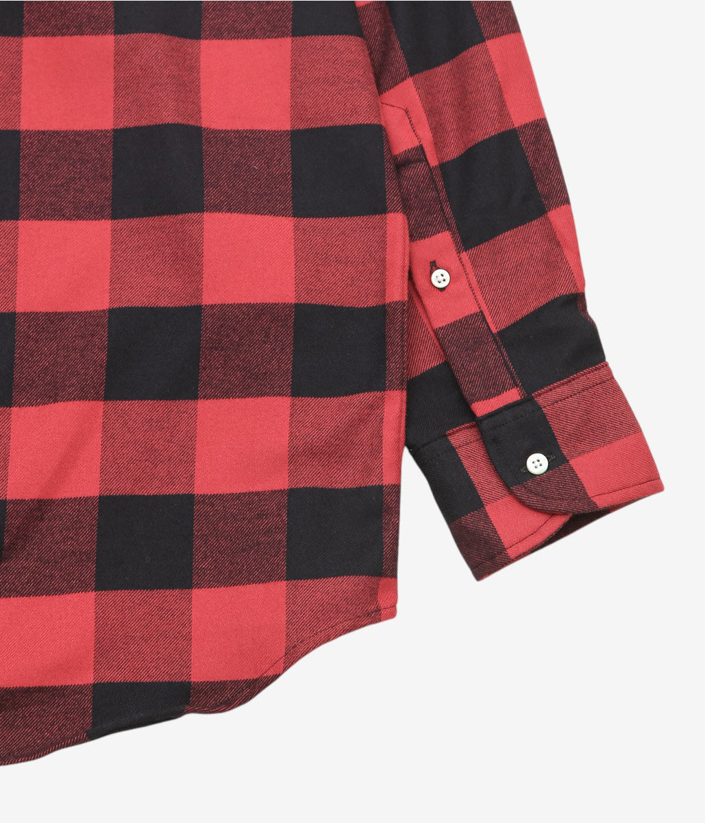 INDIVIDUALIZED SHIRTS ''POP OVER SHIRT'' (RED CHECK)