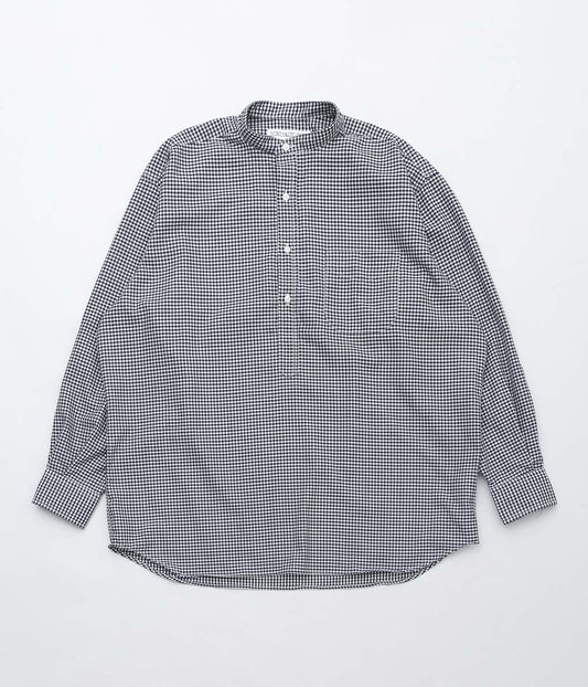 INDIVIDUALIZED SHIRTS ''POP OVER SUPER 130'S WOOL''(NAVY GINGHAM)