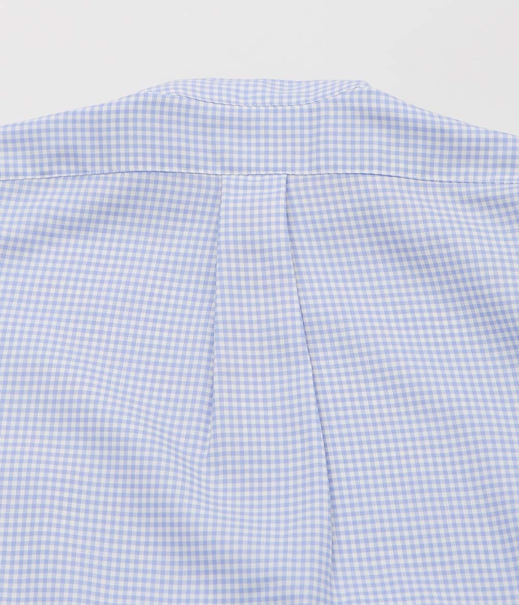 INDIVIDUALIZED SHIRTS ''POP OVER SUPER 130'S WOOL'' (BLUE GINGHAM)