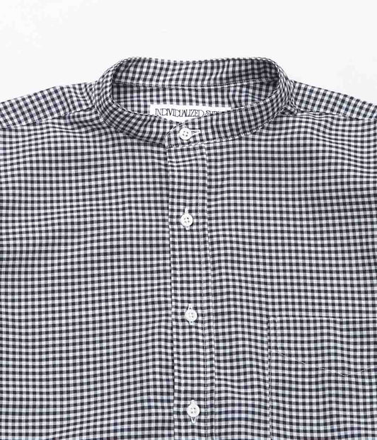 INDIVIDUALIZED SHIRTS ''POP OVER SUPER 130'S WOOL'' (NAVY GINGHAM)