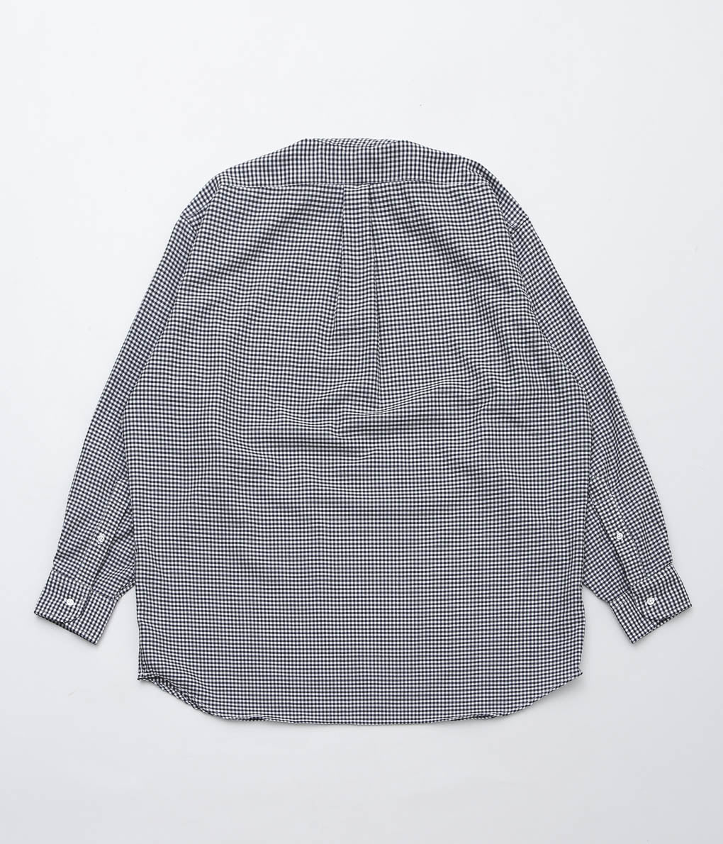 INDIVIDUALIZED SHIRTS ''POP OVER SUPER 130'S WOOL'' (NAVY GINGHAM)