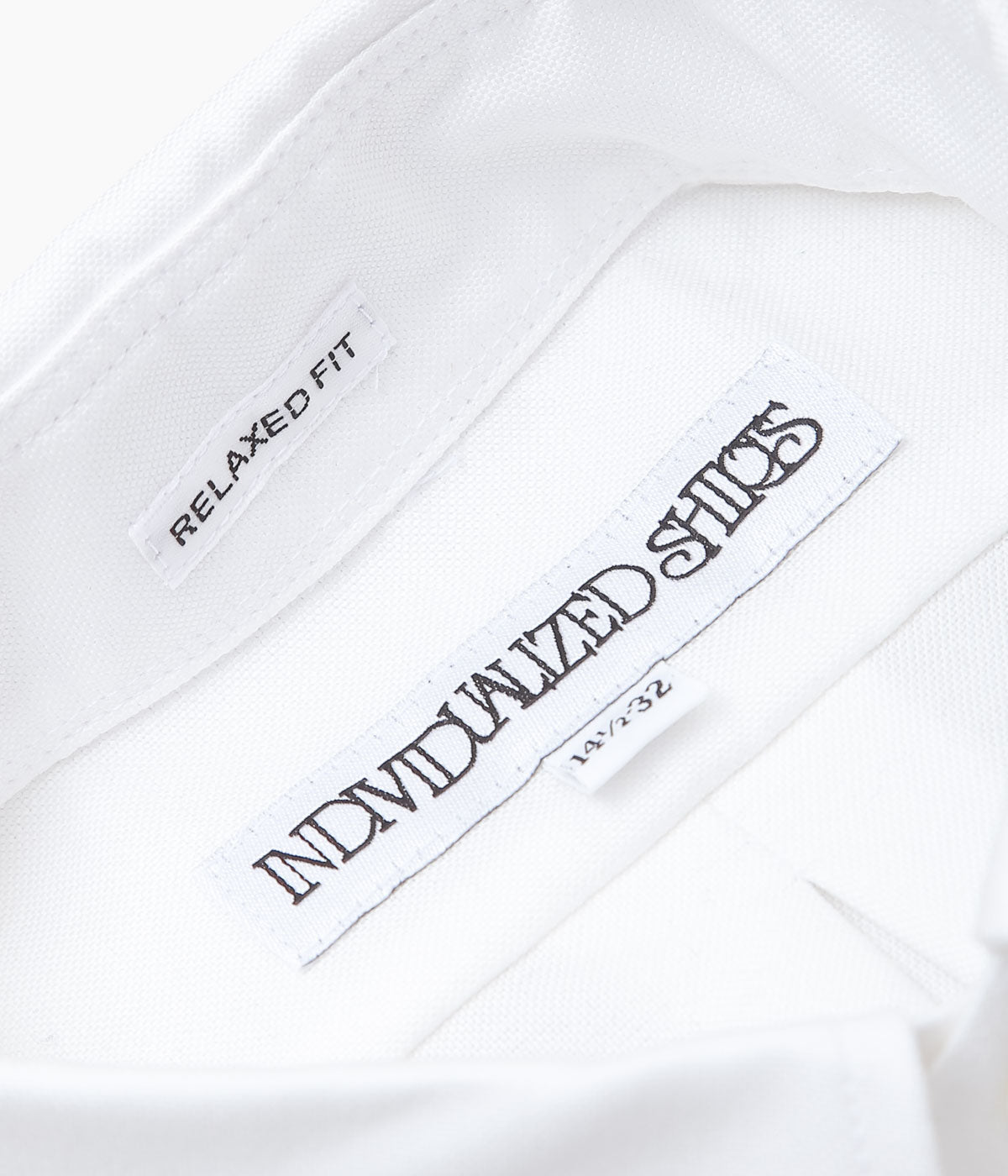 INDIVIDUALIZED SHIRTS''REGATTA OXFORD(RELAXED FIT BUTTON DOWN SHIRT)'' (WHITE)