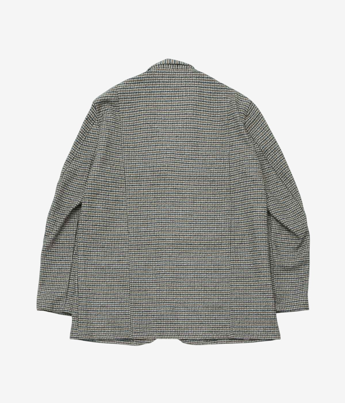 INDIVIDUALIZED SHIRTS "TAILORED LOUNGER JACKET" (FLANNEL BROWN)