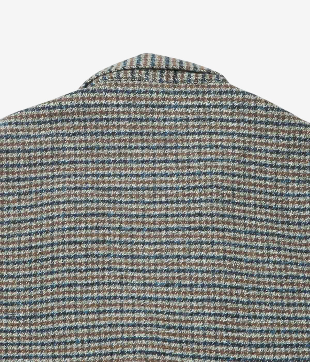 INDIVIDUALIZED SHIRTS "TAILORED LOUNGER JACKET" (FLANNEL BROWN)