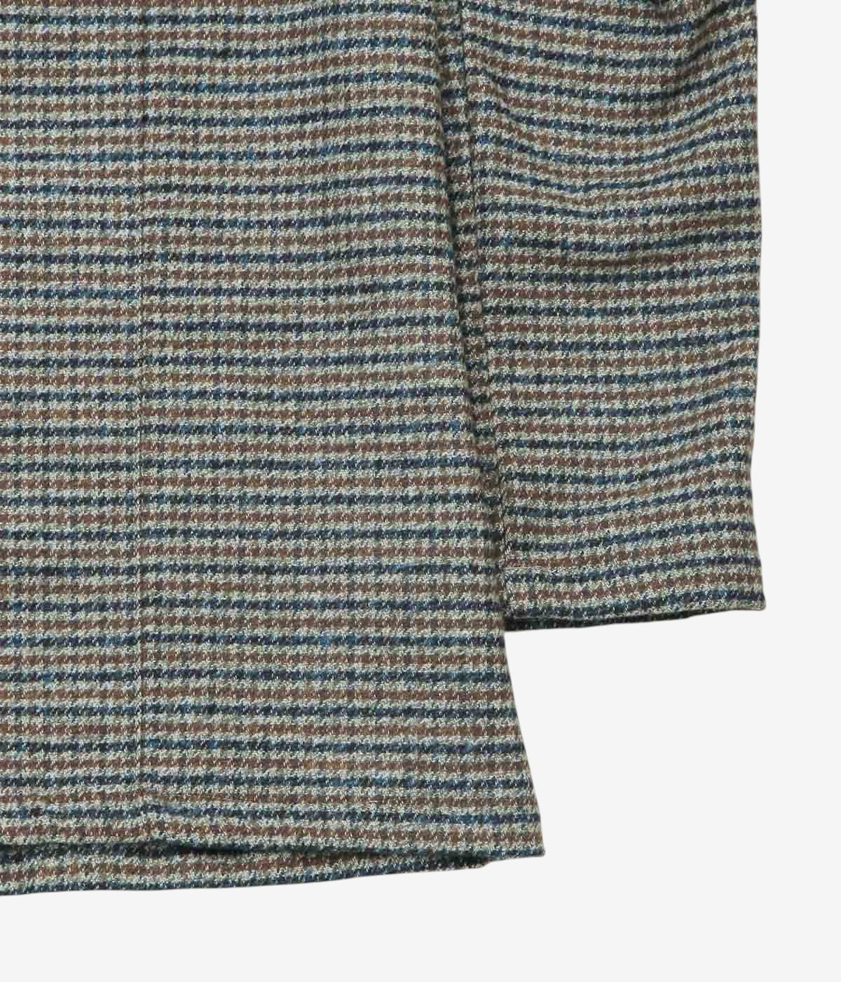 INDIVIDUALIZED SHIRTS "TAILORED LOUNGER JACKET" (FLANNEL BROWN)