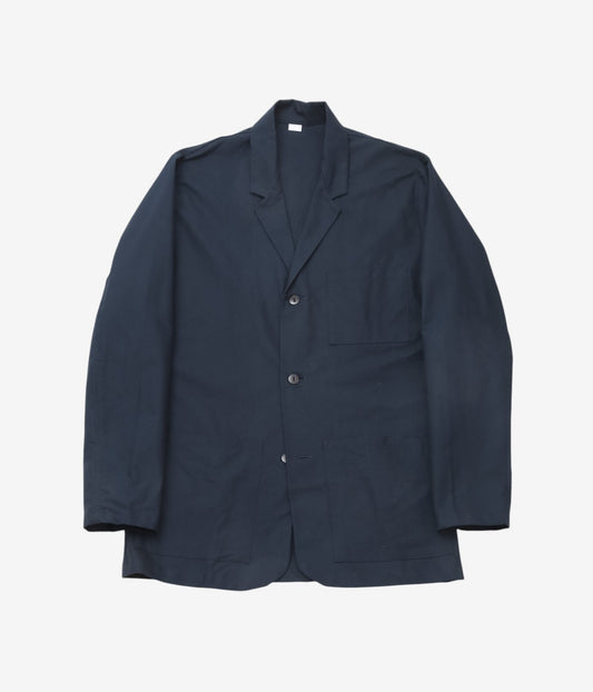 INDIVIDUALIZED SHIRTS ''TAILORED LOUNGER JACKET'' (SOLID NAVY)