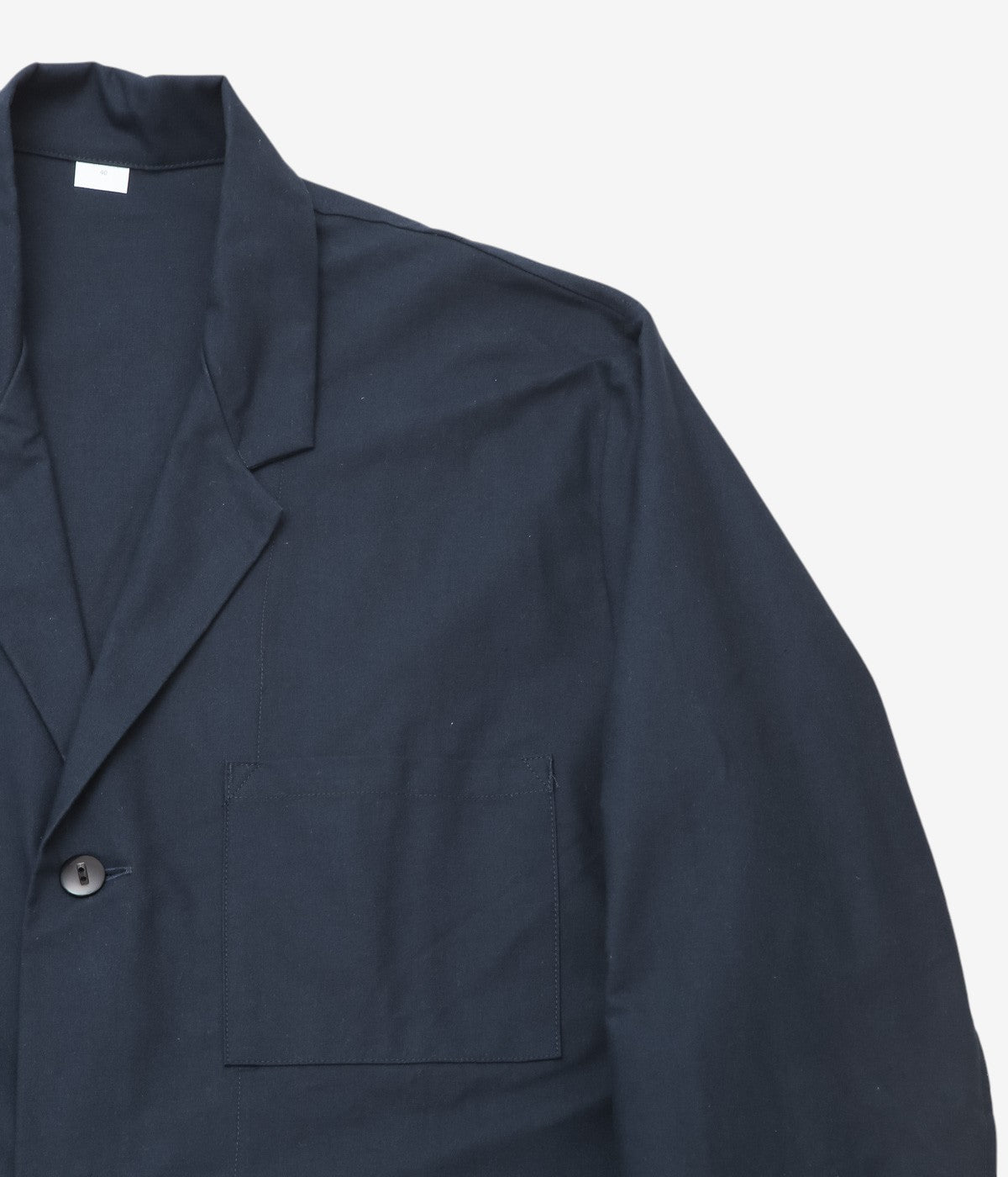 INDIVIDUALIZED SHIRTS "TAILORED LOUNGER JACKET" (SOLID NAVY)
