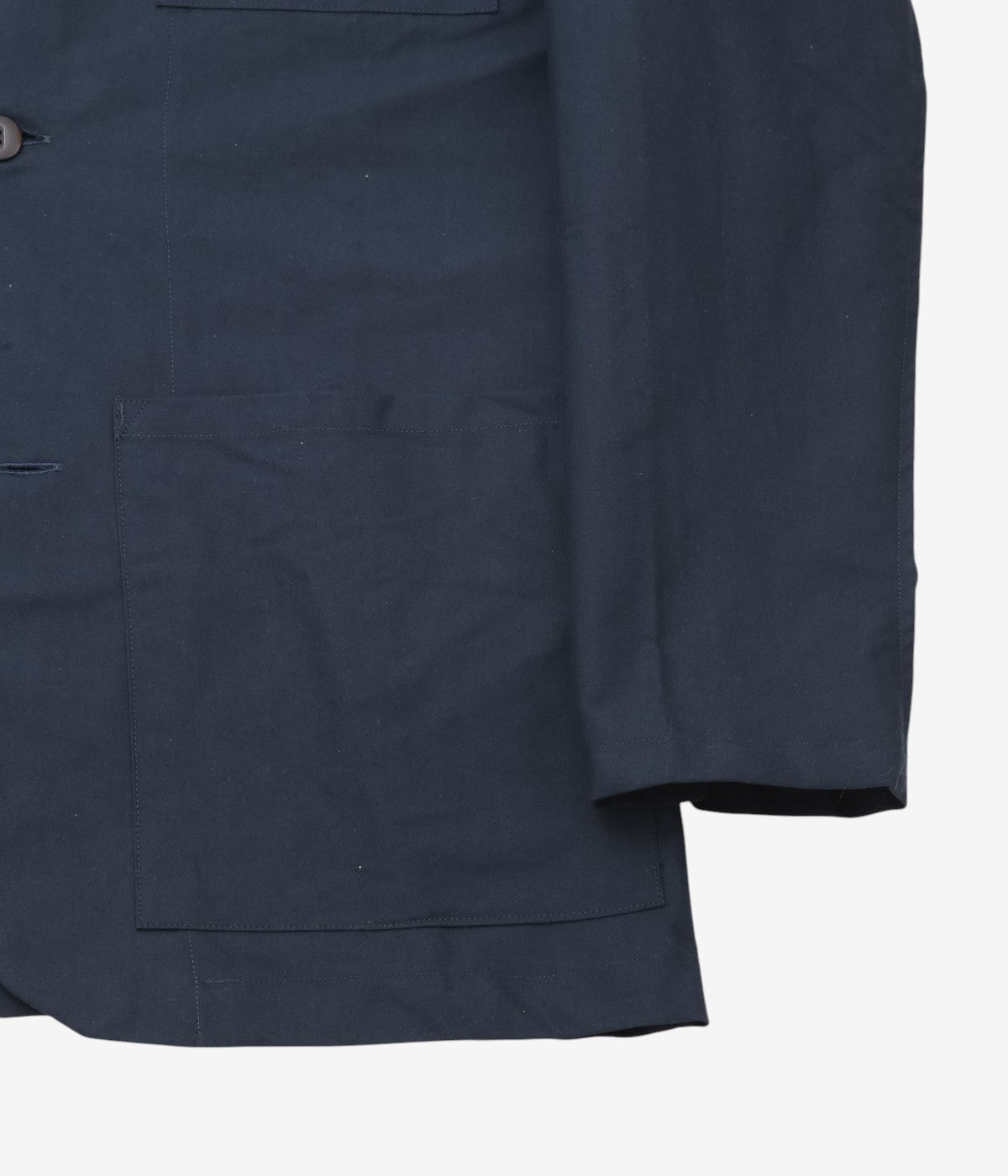 INDIVIDUALIZED SHIRTS "TAILORED LOUNGER JACKET" (SOLID NAVY)