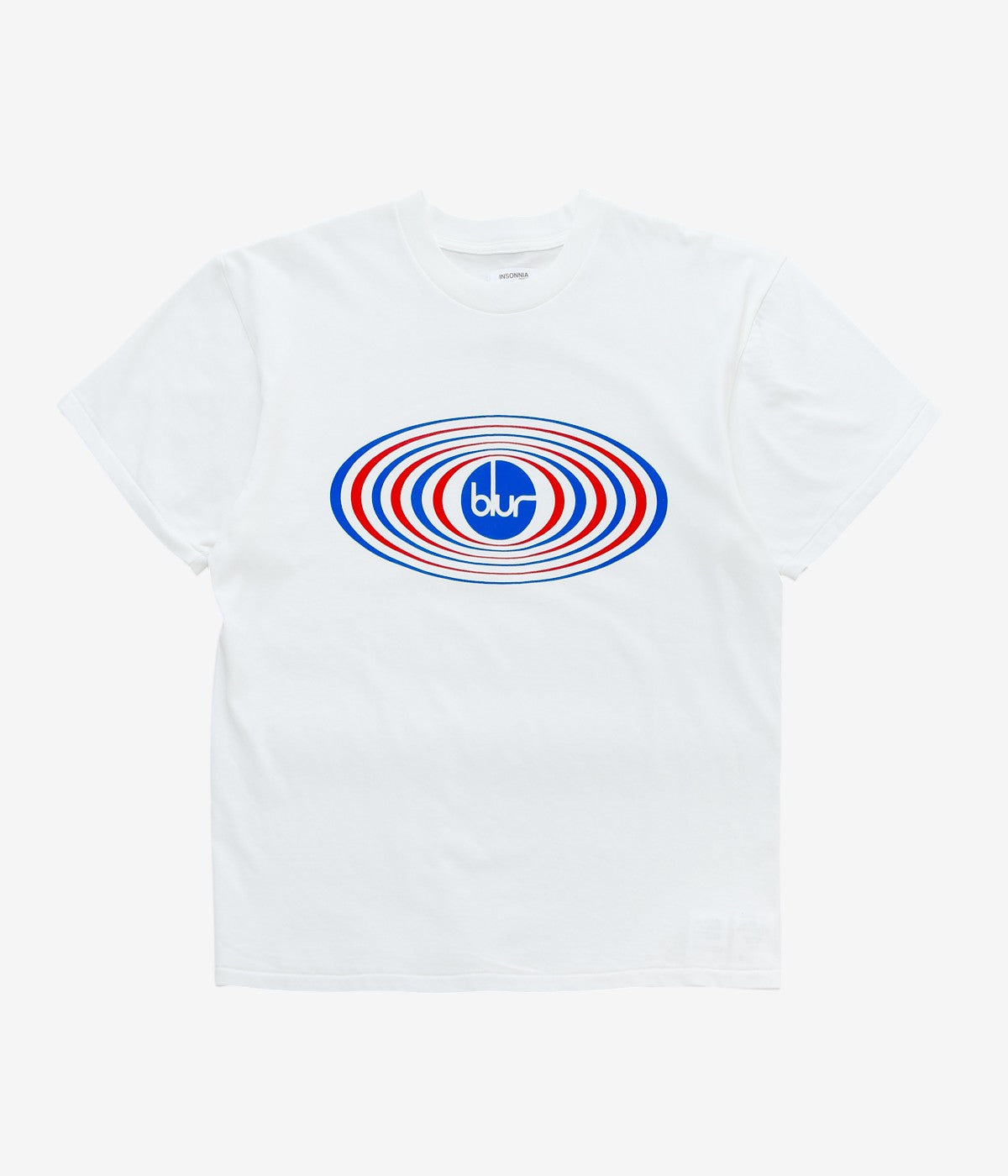 INSONNIA PROJECTS ''BLUR LEISURE LOGO TEE'' (WHITE)