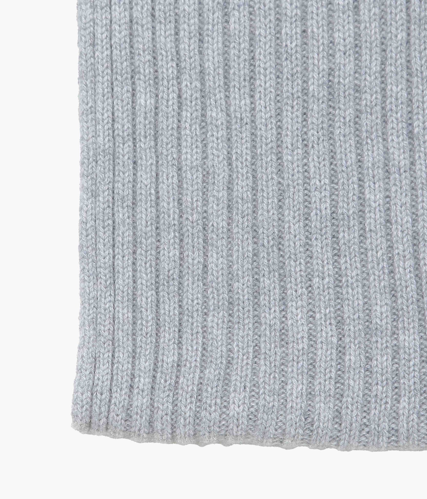 INVERALLAN ''CASHMERE RIB SCARF'' (FELT GRAY)