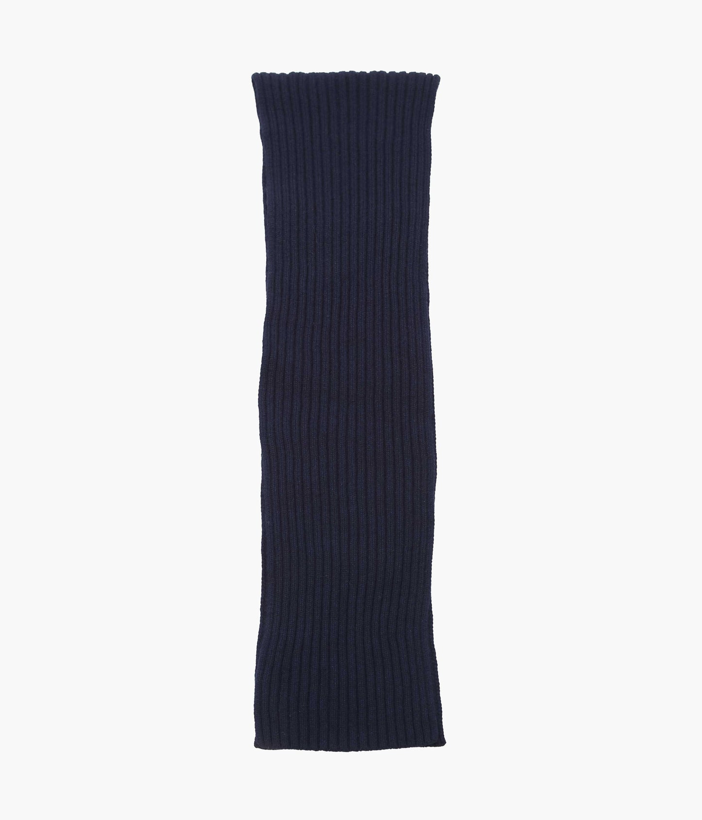 INVERALLAN ''CASHMERE RIB SCARF'' (T&amp;D NAVY)