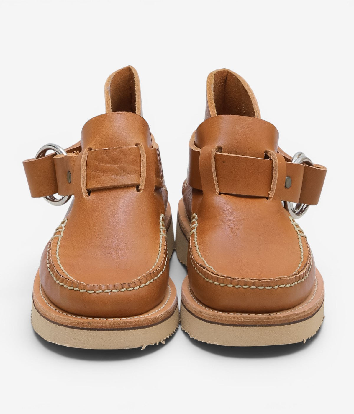 J.L. COOMBS ''RING MOCCASIN'' (TAN)