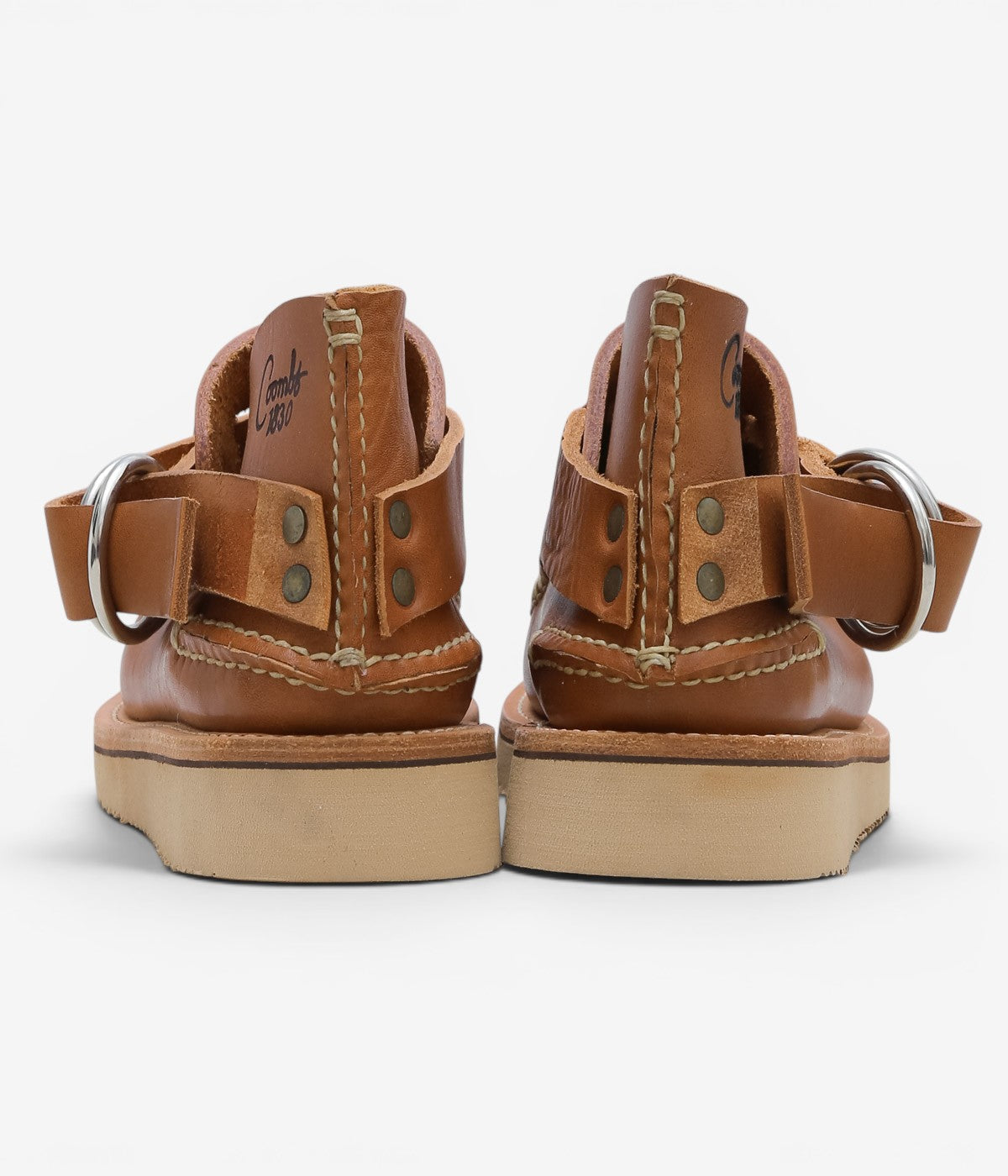 J.L. COOMBS ''RING MOCCASIN'' (TAN)