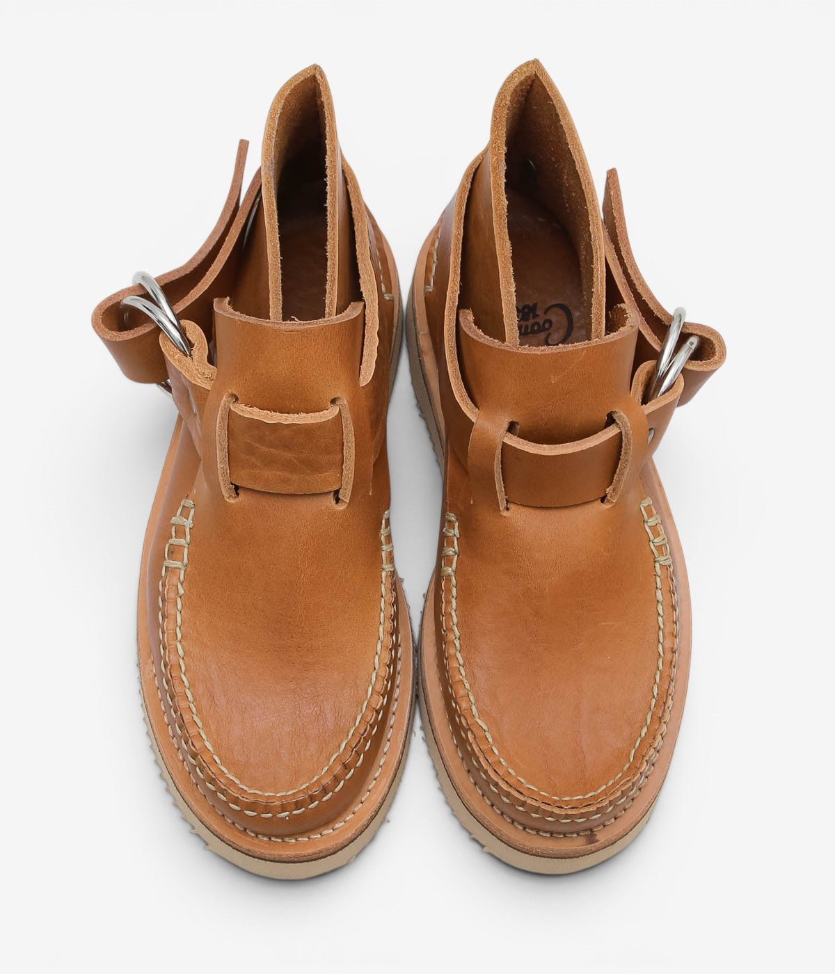 J.L. COOMBS ''RING MOCCASIN'' (TAN)