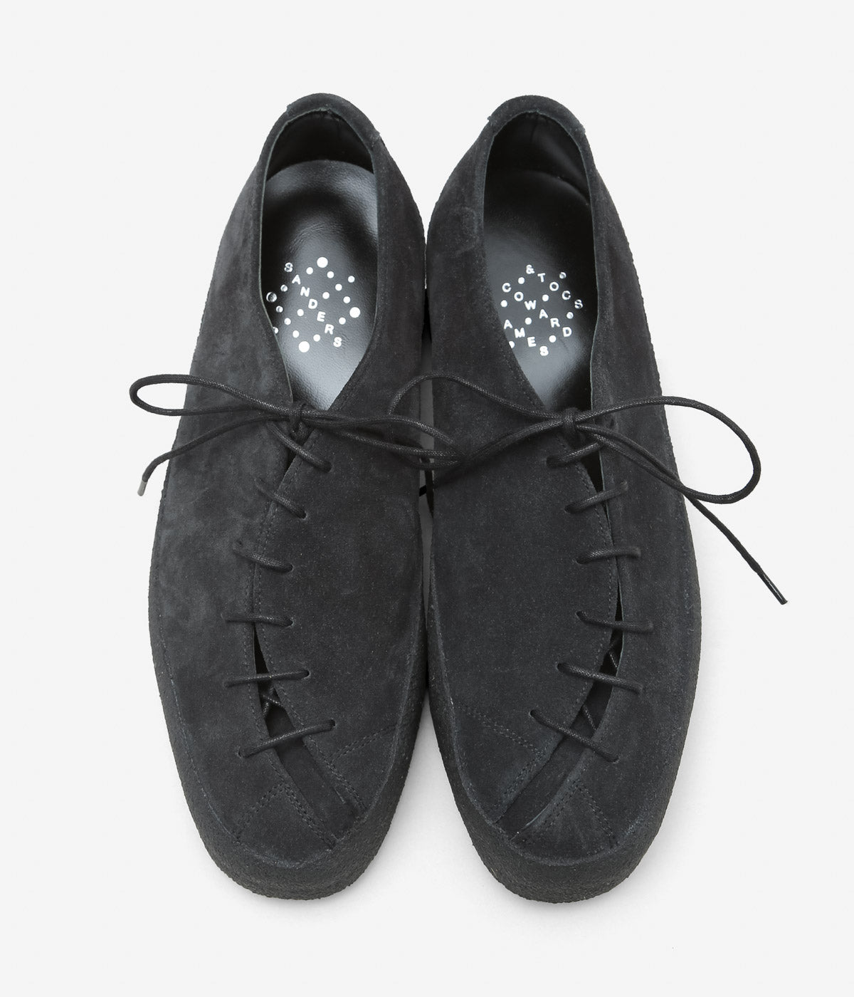 JAMES COWARD "BANANA SHOE" (ANTHRACITE SUEDE)