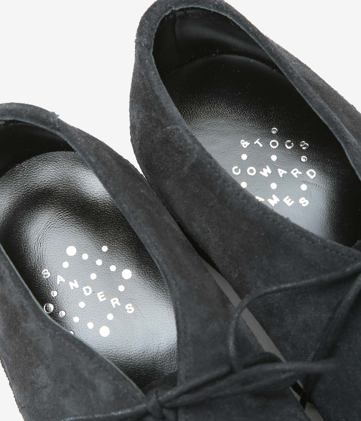 JAMES COWARD "BANANA SHOE" (ANTHRACITE SUEDE)