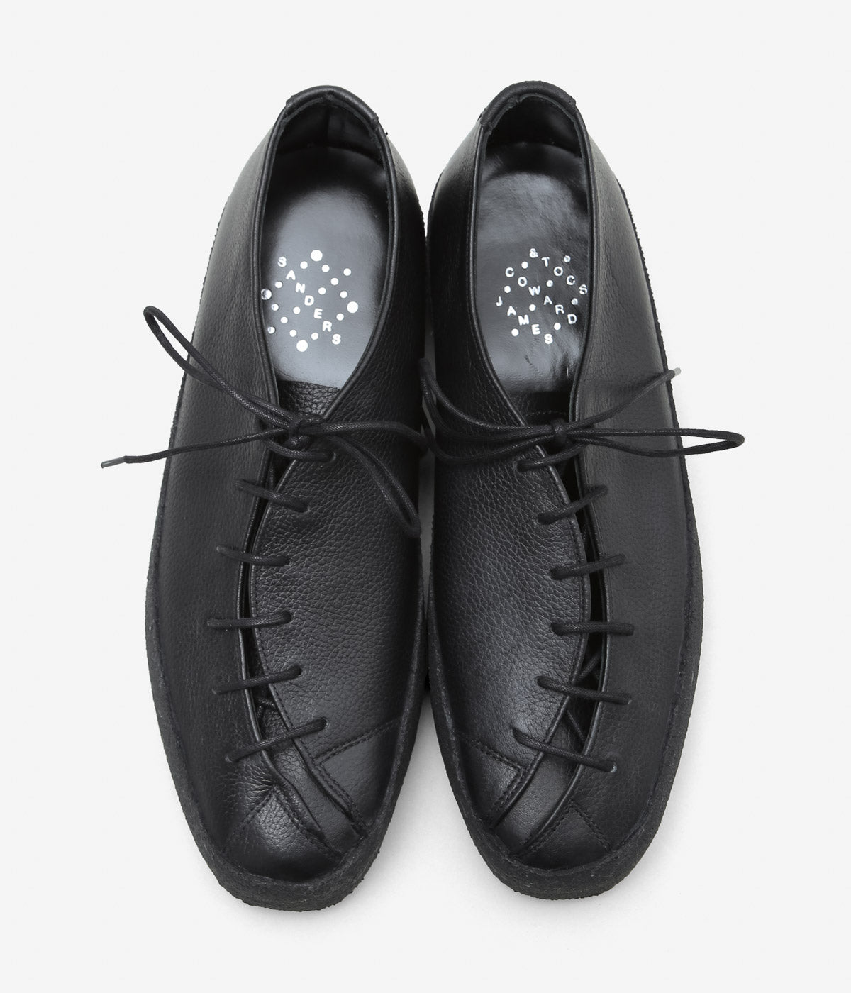 JAMES COWARD "BANANA SHOE" (BLACK GRAIN)