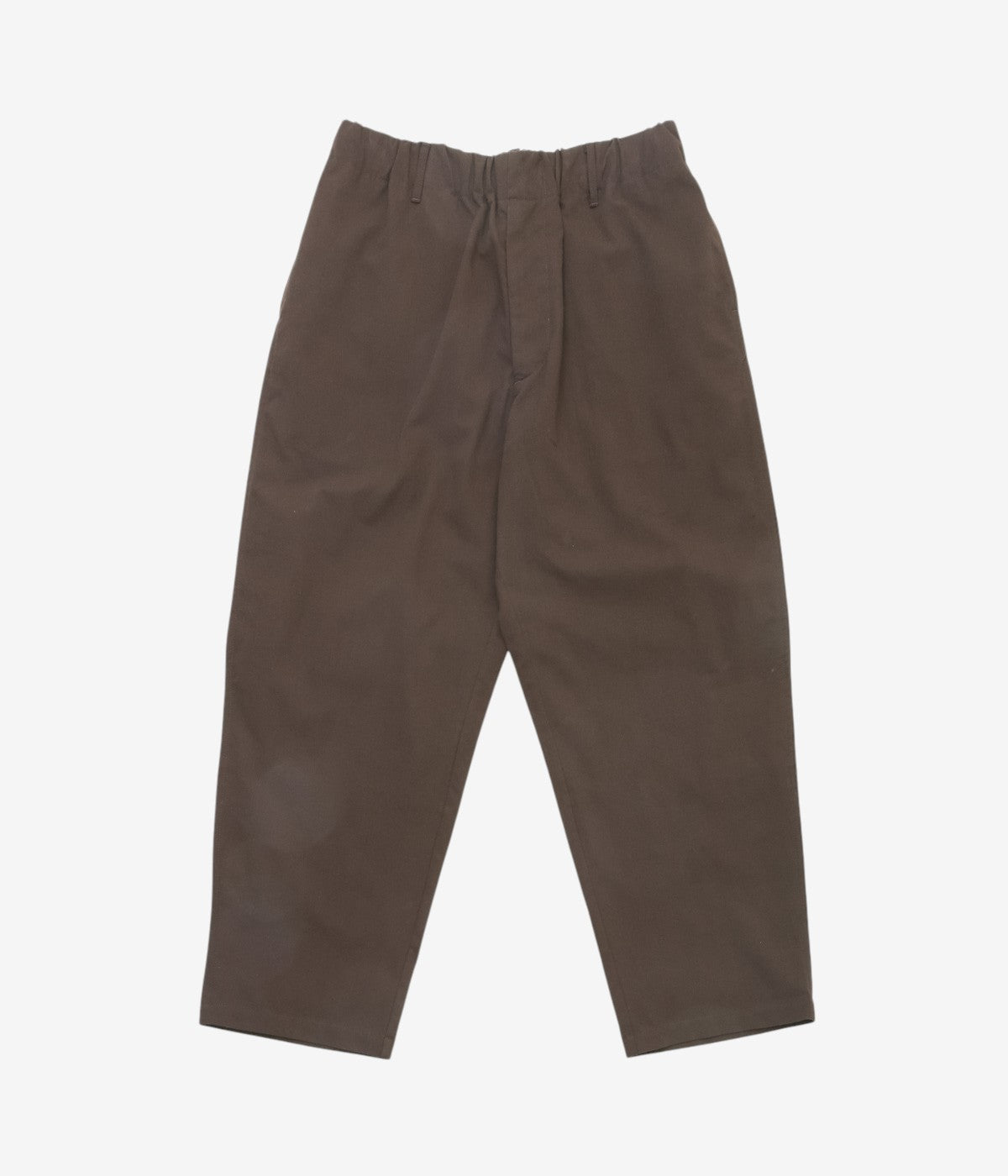 JAMES COWARD "CARRY ON PANT｜COTTON WOOL TWILL" (DARK BROWN)