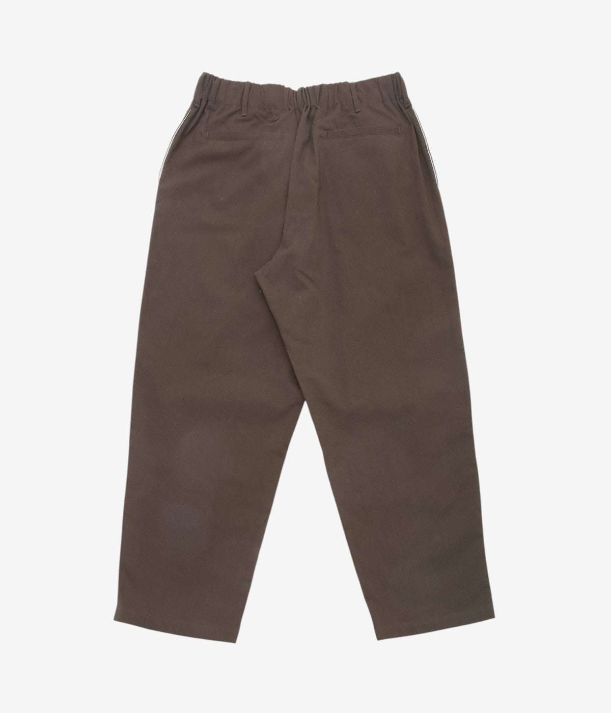 JAMES COWARD "CARRY ON PANT｜COTTON WOOL TWILL" (DARK BROWN)